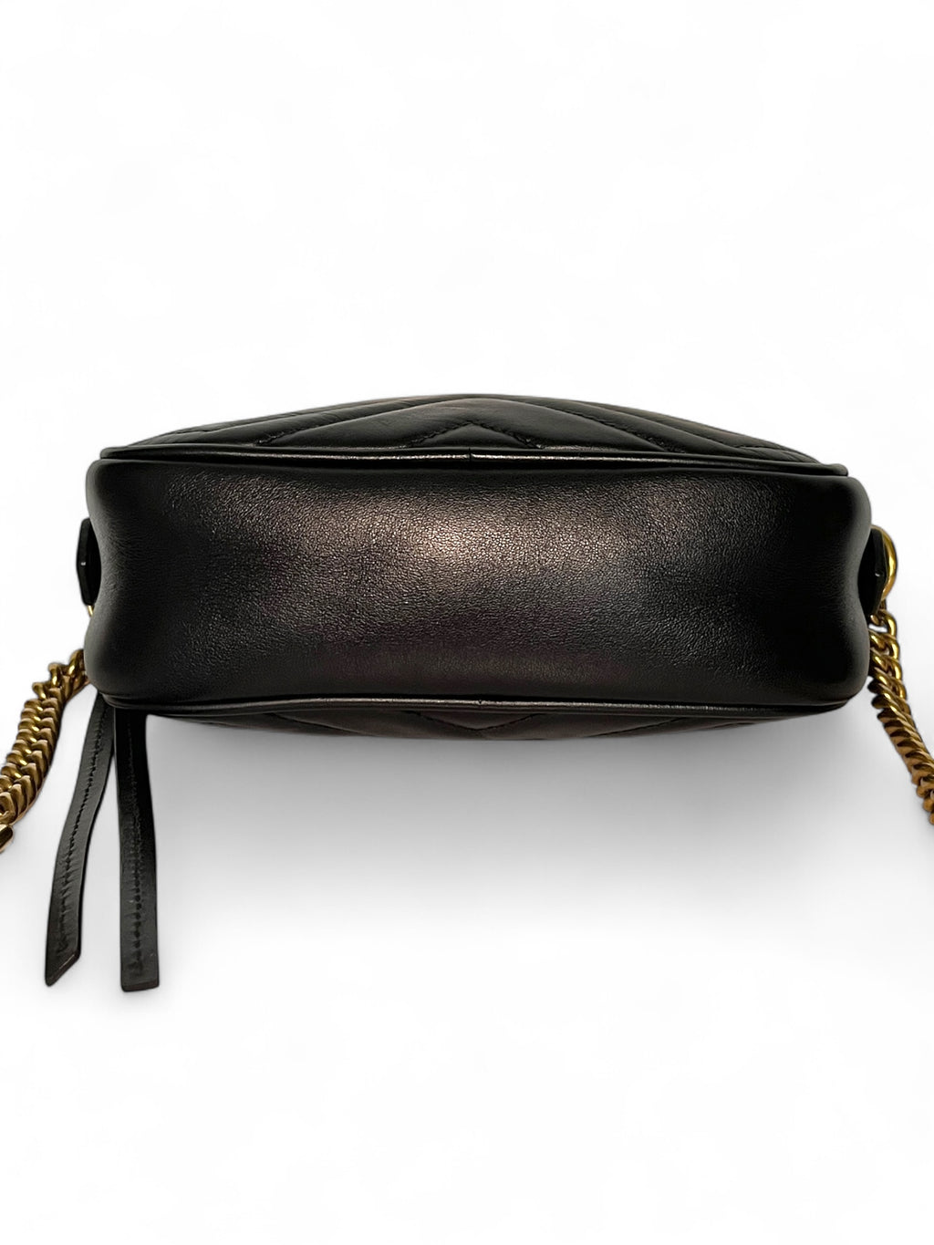 Gucci Mini Marmont Camera Bag in Black