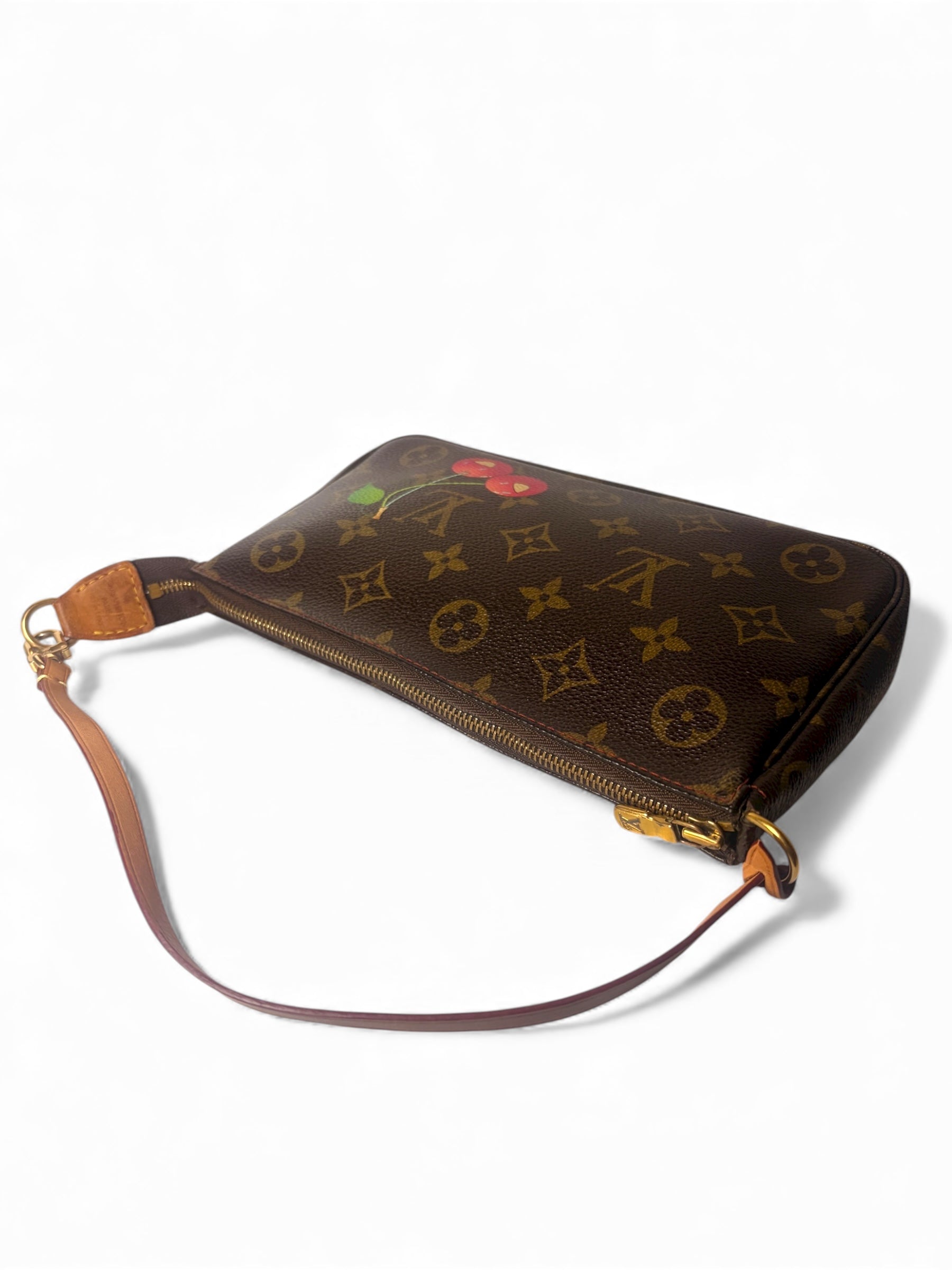 Louis Vuitton x Takashi Murakami Cherry Monogram Pochette
