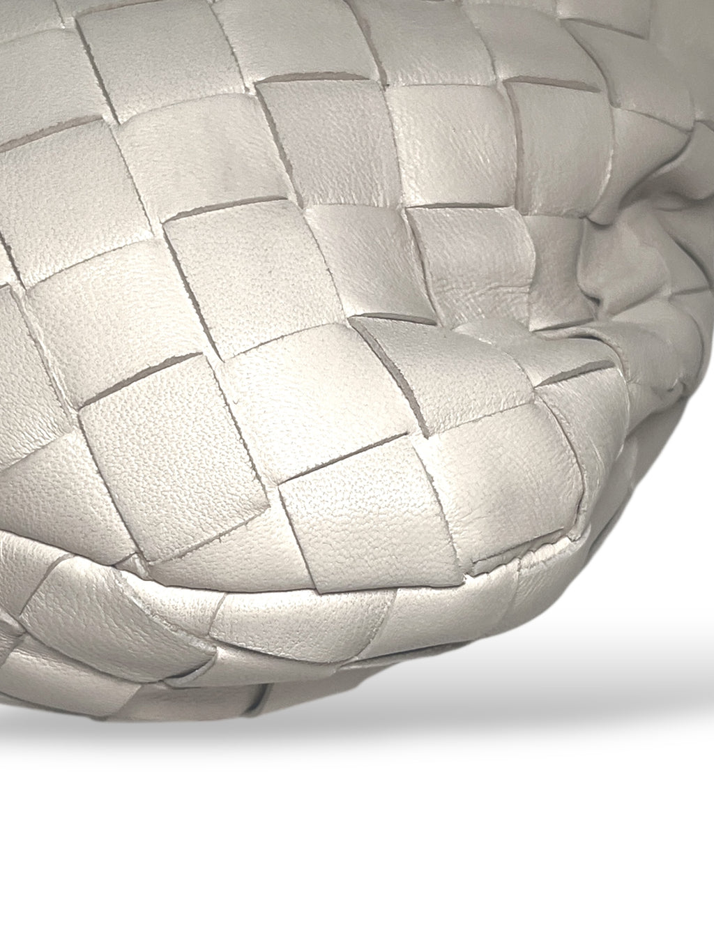 Bottega Veneta Mini Jodie in Chalk