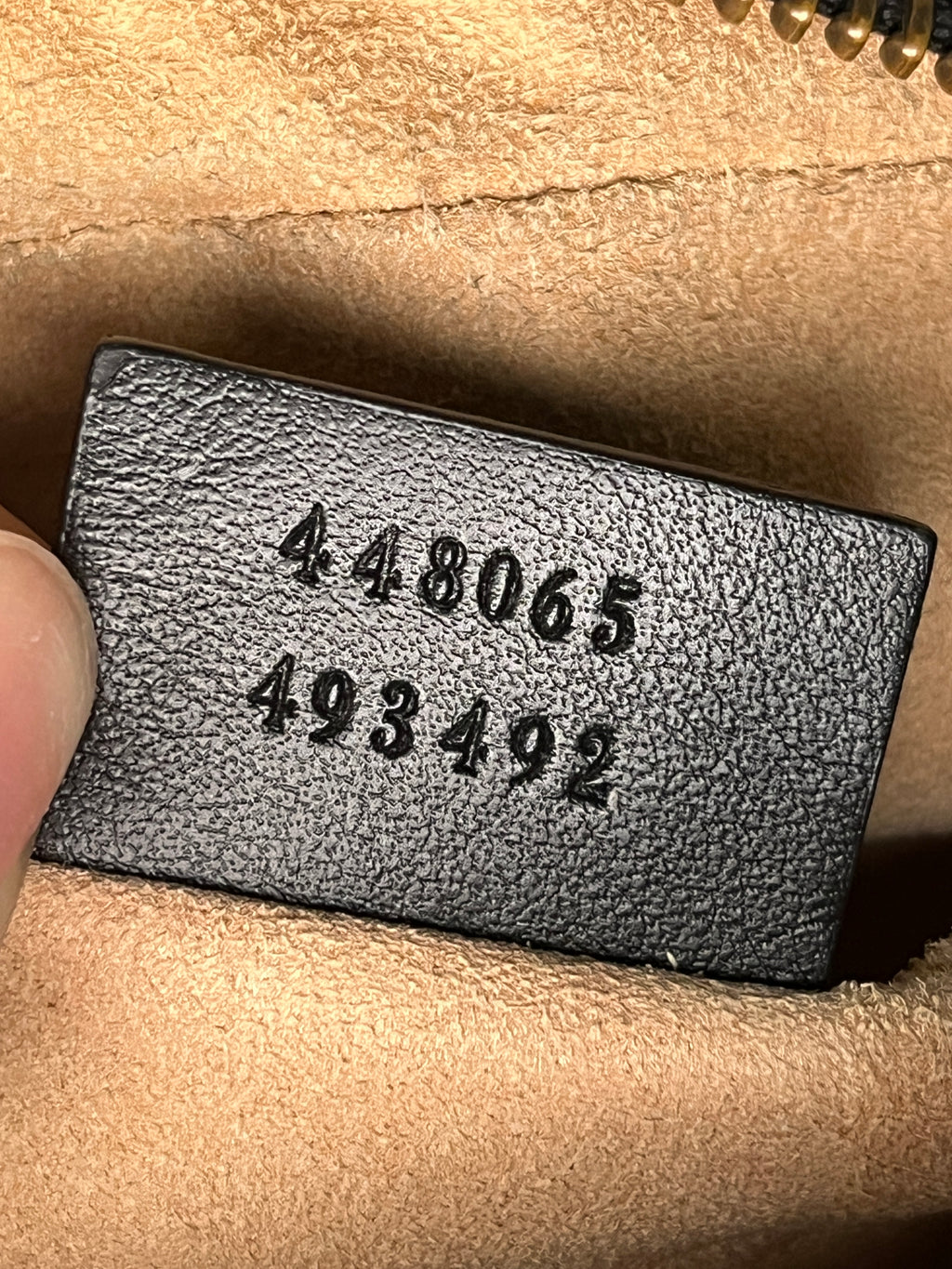 Gucci Mini Marmont Camera Bag in Black