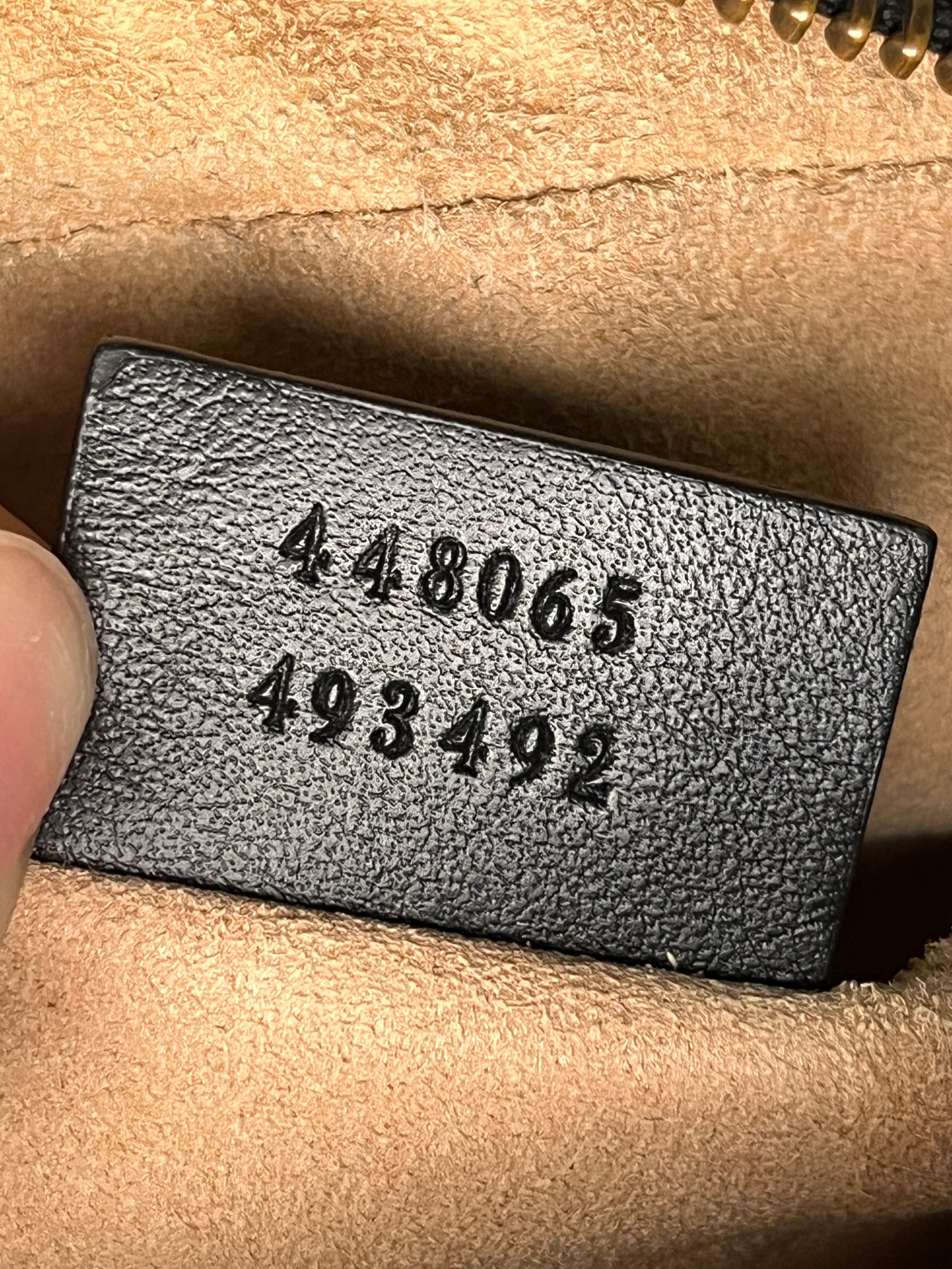 Gucci Mini Marmont Camera Bag in Black