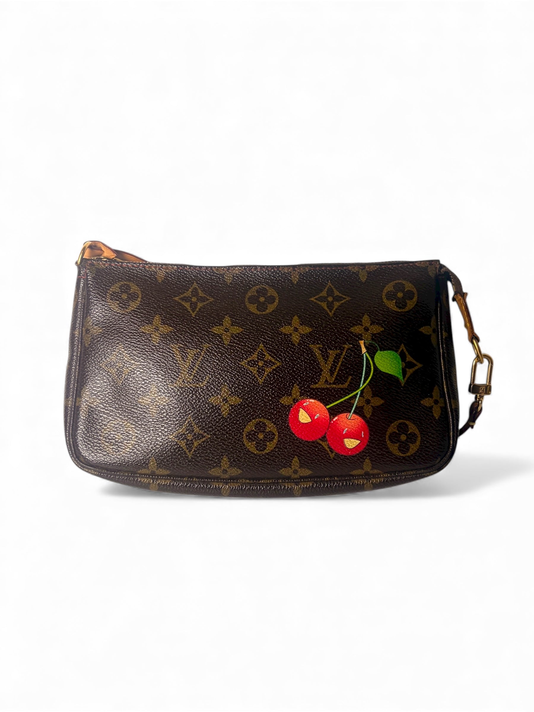 Louis Vuitton x Takashi Murakami Cherry Monogram Pochette