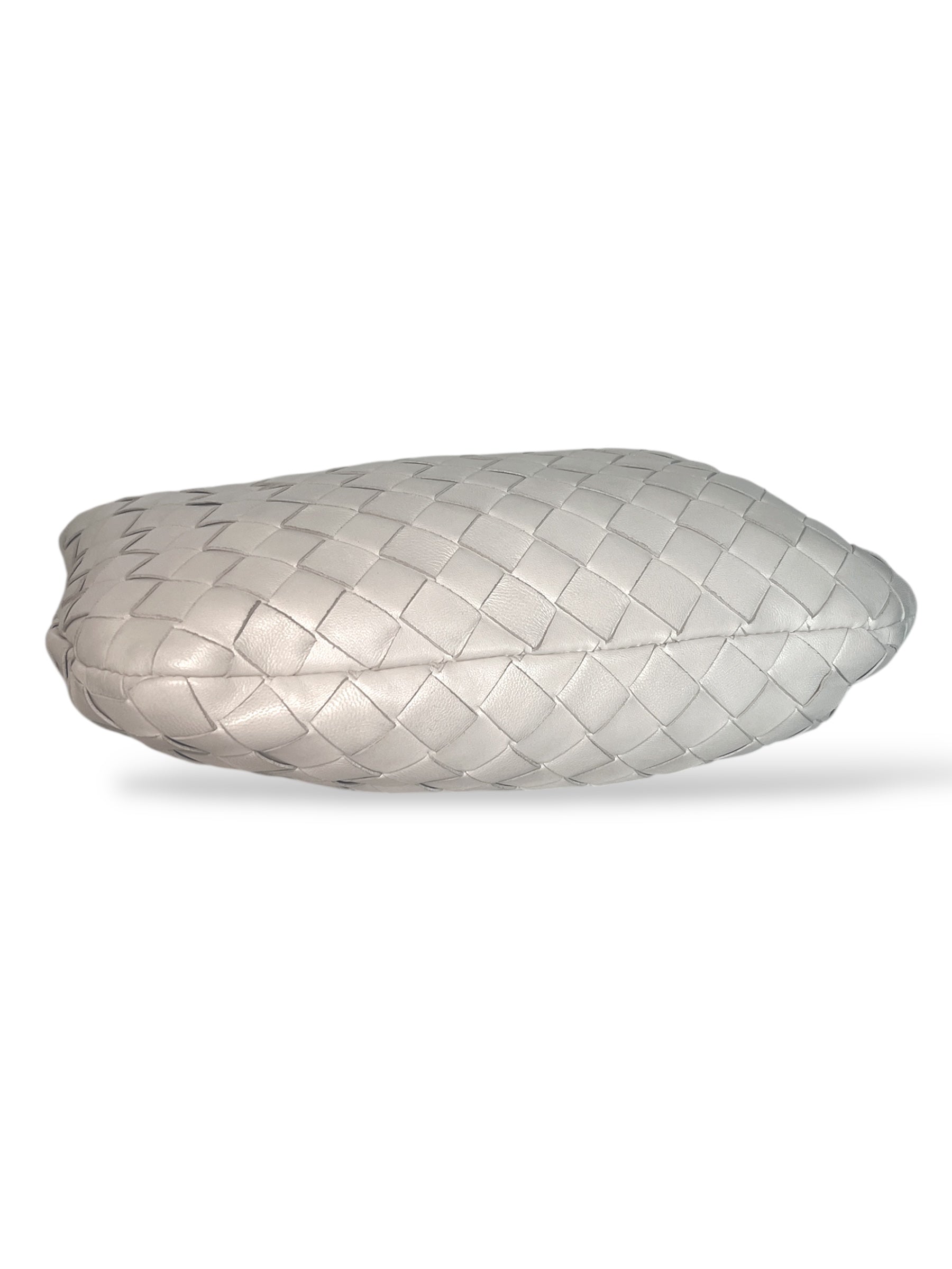 Bottega Veneta Mini Jodie in Chalk