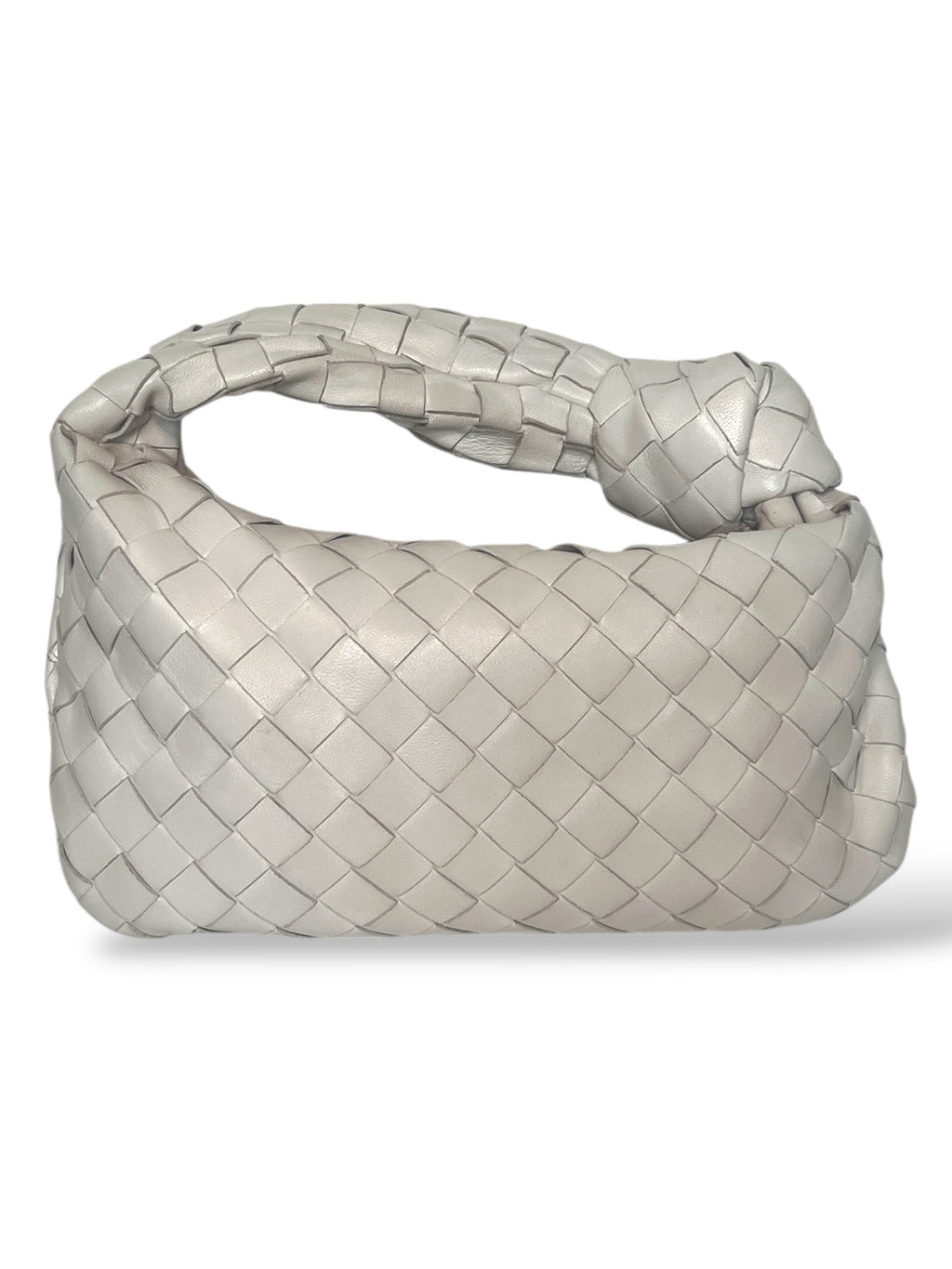 Bottega Veneta Mini Jodie in Chalk