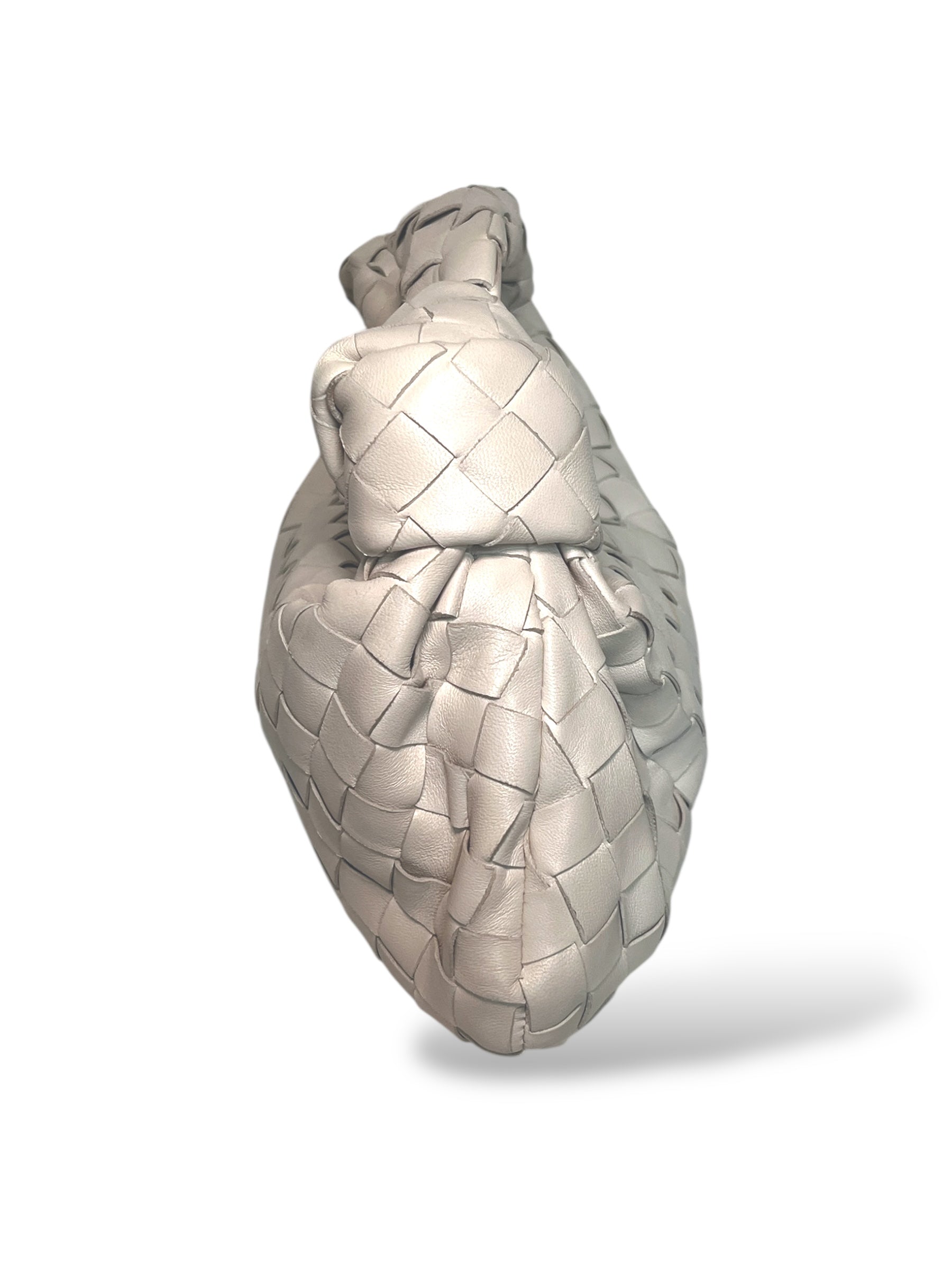 Bottega Veneta Mini Jodie in Chalk