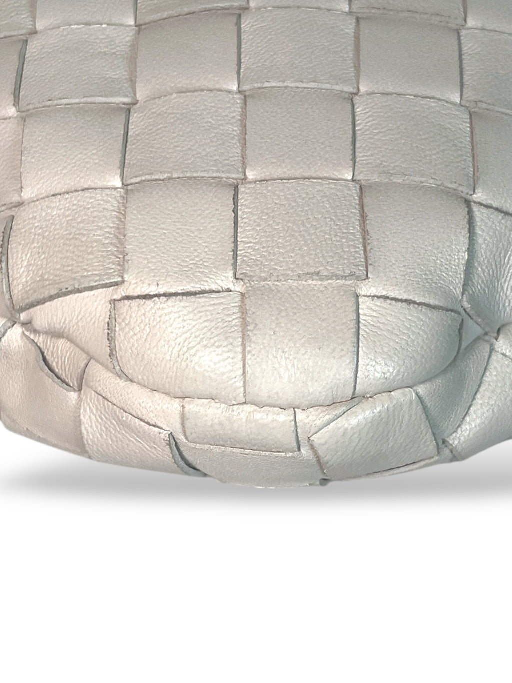Bottega Veneta Mini Jodie in Chalk