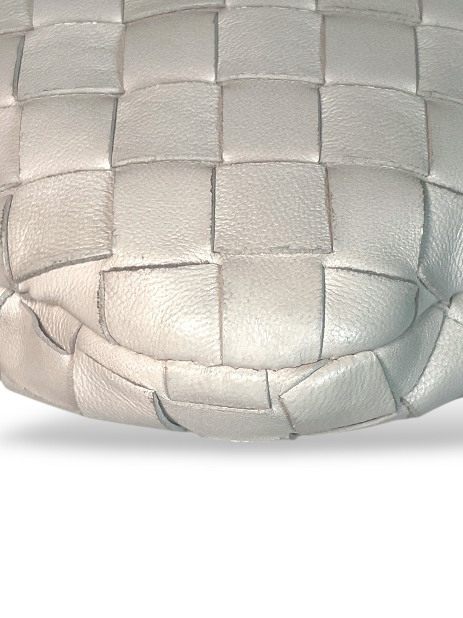 Bottega Veneta Mini Jodie in Chalk